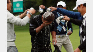 김대섭 전역 한달만에 ‘우승 신고’