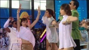 ‘강남스타일’ 미녀 백댄서 윤희진 화제, “몸매에 춤실력까지 완벽!”