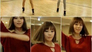 싸이 댄서 윤희진, 늘씬몸매 말춤 영상공개
