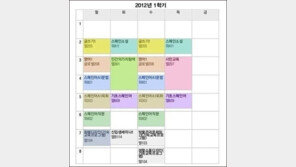 넣다 보니 29학점 “점심은 언제 드세요?”