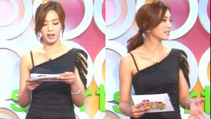 ‘유로여신’ 정인영 아나운서, 과감한 초미니… 볼륨몸매 과시