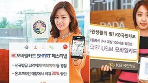 [Money&Life]카드, 칩 속에 쏙∼ “결제할 때 휴대전화만 꺼내세요”