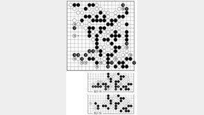 [바둑]제56기 국수전… 백의 실착 140 