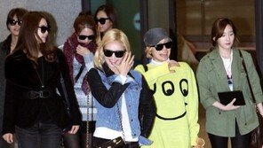[포토] 소녀시대, 너도나도 선글라스…태연은 ‘나홀로 민낯’