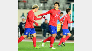‘대한민국 vs 호주’ 이동국, 그림 같은 발리슛 ‘선제골 환호’
