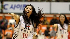 치어리더, 추위 잊은 하의실종에 후끈