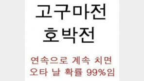 오타 확률 99%, ‘고구마전 호박전’에 숨어있는 비밀은?