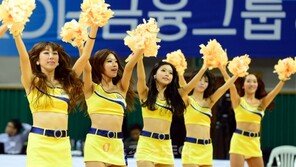 [포토] 치어리더, 단체로 우윳빛 복근…‘매끈 속살’