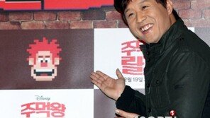 [포토] 정준하, ‘주먹왕 랄프’와 기막힌 싱크로율