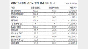 현대차 싼타페 ‘올해의 안전한 차’