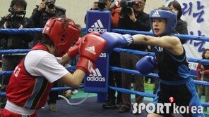 [포토] 이시영, 저지 당한 강펀치…결승전 패배