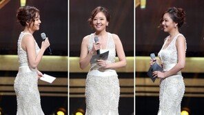 [포토] ‘예비신부’ 소유진, 미리 입어 본 웨딩드레스?