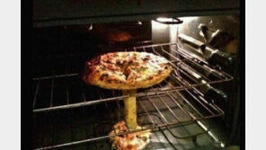 피자 폭발, 제대로 폭발했네 ! “맛 궁금”