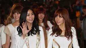 [SD포토] ‘SBS 가요대전’ 애프터스쿨, 추위 잊은 각선미