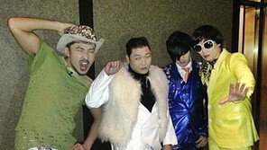 싸이 美 공연 인증샷, 싸이 유재석 노홍철 하하 ‘모두 한 자리에’
