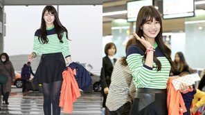 수지 공항 패션, “늘씬한 비율… 역시 따라올 자가 없어!”