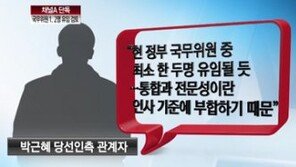 [뉴스A]단독/이명박 정부 국무위원 1~2명 유임될 듯