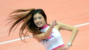 [포토] 치어리더, 섹시하게 콕!