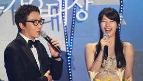 [포토] 빵 터진 수지, 호탕한 웃음 ‘마시마로 빙의’