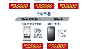 편의점폰 갤럭시U와 요금제 공개, 구매 절차와 방식은?