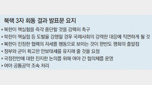 朴당선인 “北 앙탈 부리면 보상 악순환 끊어야”