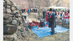 [충북]“올해도 무병장수-풍년을” 옥천 탑신제