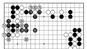 [바둑]제57기 국수전…실착 76