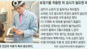 [헬스&뷰티]진단-치료-사후관리… 삼박자 맞춰 난청 잡는다