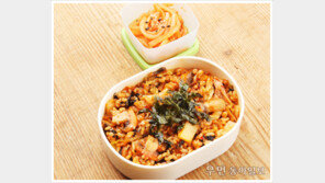 [우먼 동아일보] 김치볶음밥 색다르게 즐기기, ‘김가루 김치볶음밥 도시락’