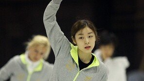[포토] 김연아, 연습에도 여전히 살아있는 눈빛 ‘감탄’