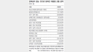 철도-도로 공약 26개중 14개 ‘경제성 없음’