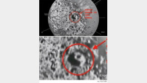 우주 태극 무늬 발견, 토성 세 번째 달에 태극기가?