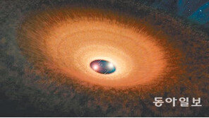 훌라후프처럼 빙빙 도는 우주먼지