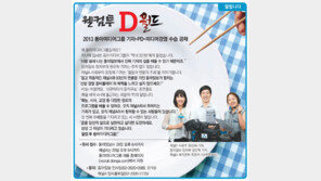 [알립니다]2013 동아미디어그룹 기자-PD-미디어경영 수습 공채