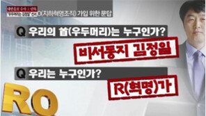 [종합뉴스]단독/“우두머리는 김정일” RO 조직에 가입 절차는…