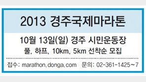 [알립니다]2013 경주국제마라톤