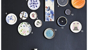 [우먼 동아일보] 벽 표정 바꾸는 데코 솔루션~ 접시, 그림이 되다