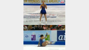 ‘엉덩방아’ 아사다 마오, 점프 실패하고도 그랑프리 우승