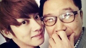 김희철-이수만 인증샷, '소녀 감성' 충만 셀카에 '폭소'