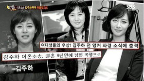 김주하 남편 측, “수차례 뺨맞고 모욕감 느껴” 폭행 주장