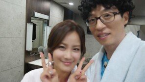 ‘해투3’ 김지민, 유재석과 함께 셀카 인증샷 공개… “놀리지 마요~”
