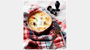 [우먼 동아일보] 찬바람 불면 수프 한 그릇 ⑥ 감자수프 이용한 요리 - 가래떡그라탱