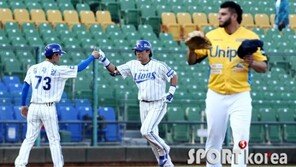 이승엽 홈런, 3점포 ‘쾅’… 삼성, 아시아시리즈 첫 승 신고