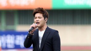 ‘청소년 축구 국가대표’ 출신 구자명, 한국-스위스전 애국가 열창