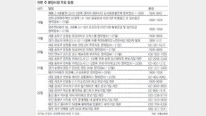 [부동산 캘린더]반포동 ‘아크로리버 파크’ 등 본보기집 13곳 개관