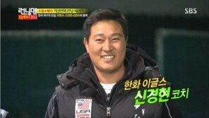 ‘런닝맨’ 신경현 등장에 류현진 90도 인사 ‘깍듯하네’