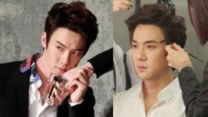 유연석 화보 비하인드컷 “부드러운 칠봉이 대신 상남자 카리스마”