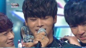 ‘뮤직뱅크’ 빅스, 데뷔후 첫 1위에 ‘눈물 펑펑’