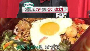 무한도전 쓸친소 신성우, 하트 도시락에 ‘반전 매력’