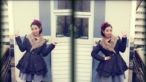 ‘으르렁’ 안소미, 일상에선 귀요미 포즈로 ‘깜찍 발랄’